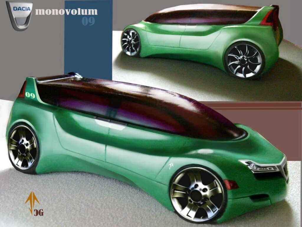 2011 Dacia Monovolum Concept с изображения и детайли